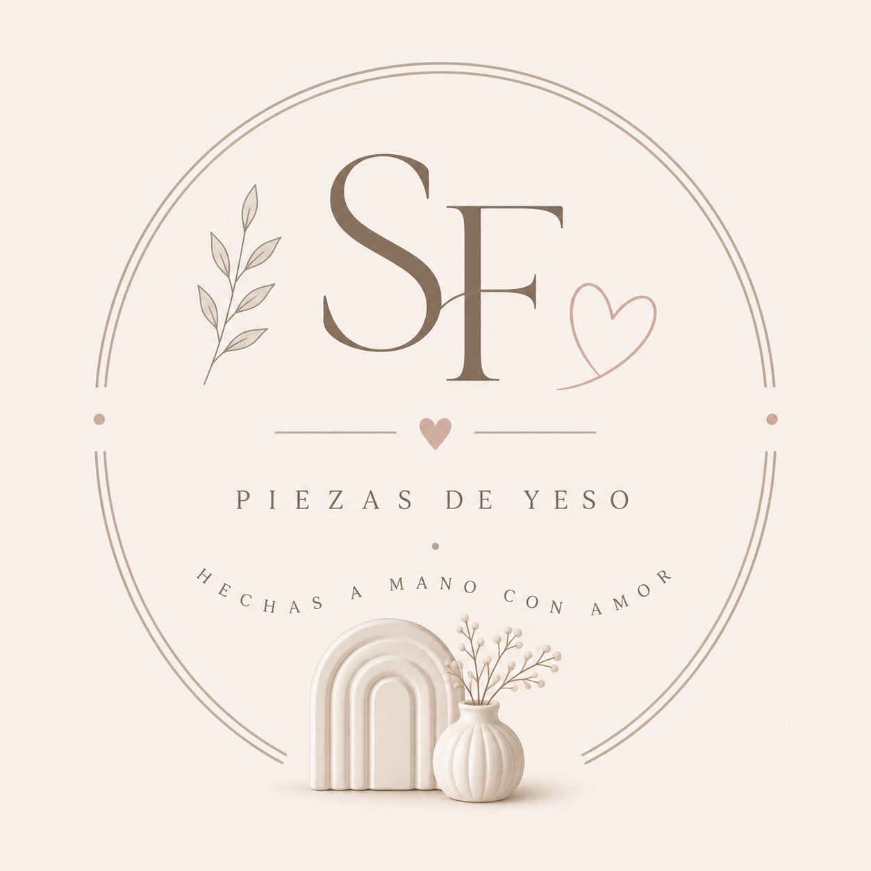SF Creaciones — Piezas de yeso hechas a mano con amor