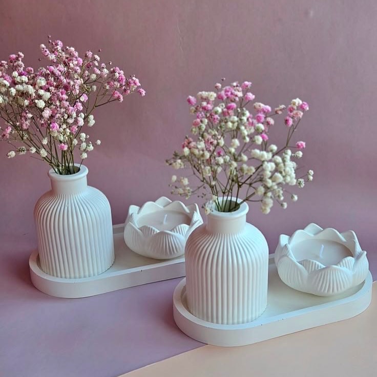 Set dúo rosa